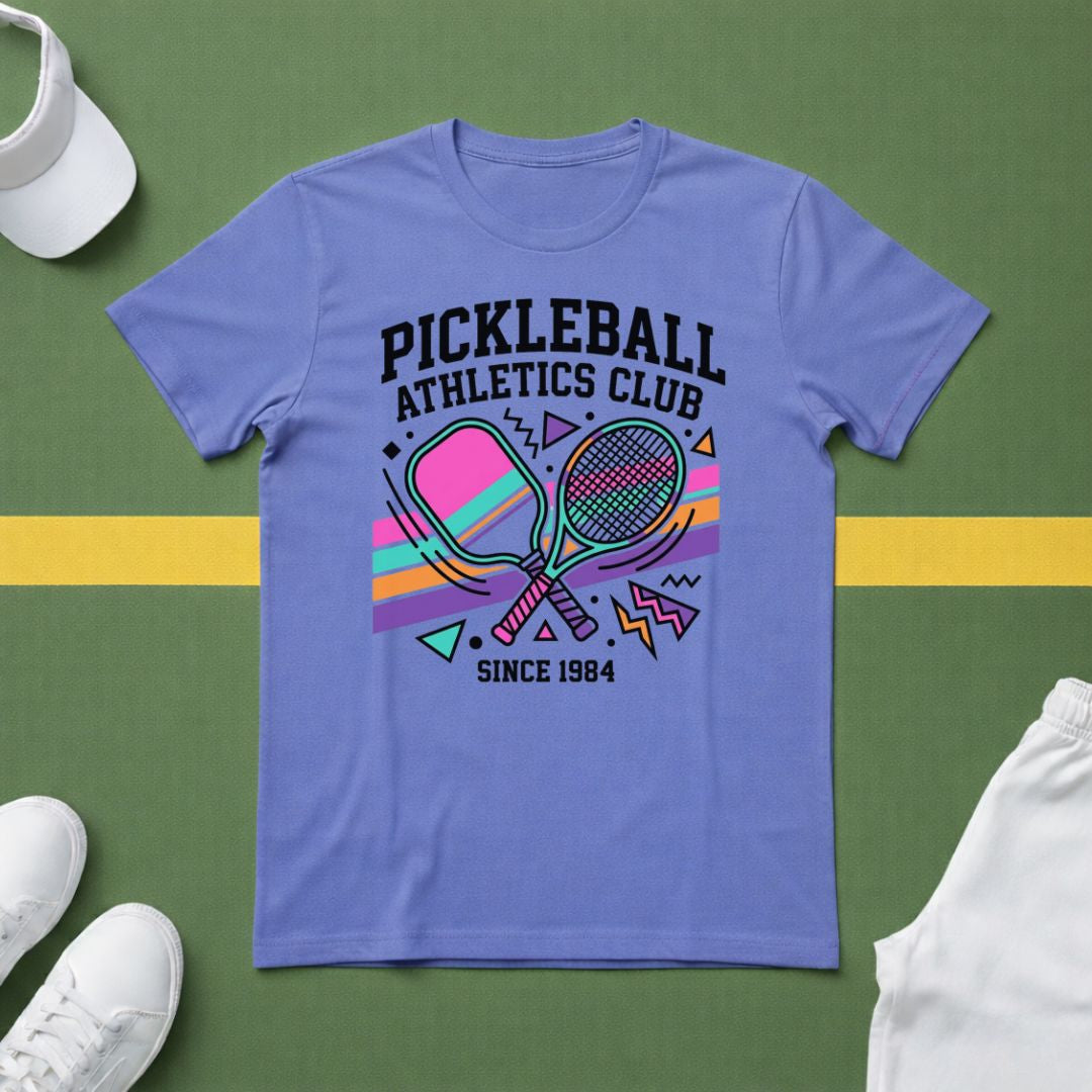 Pickleball 80's Athletics T-Shirt