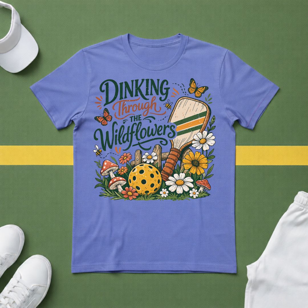 Dinking Through the Wildflowers T-Shirt