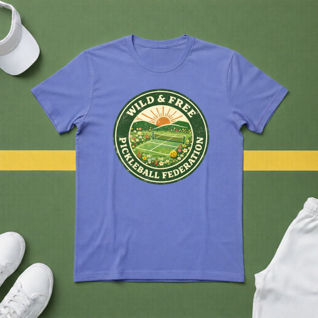 Wild & Free Pickleball Federation T-Shirt