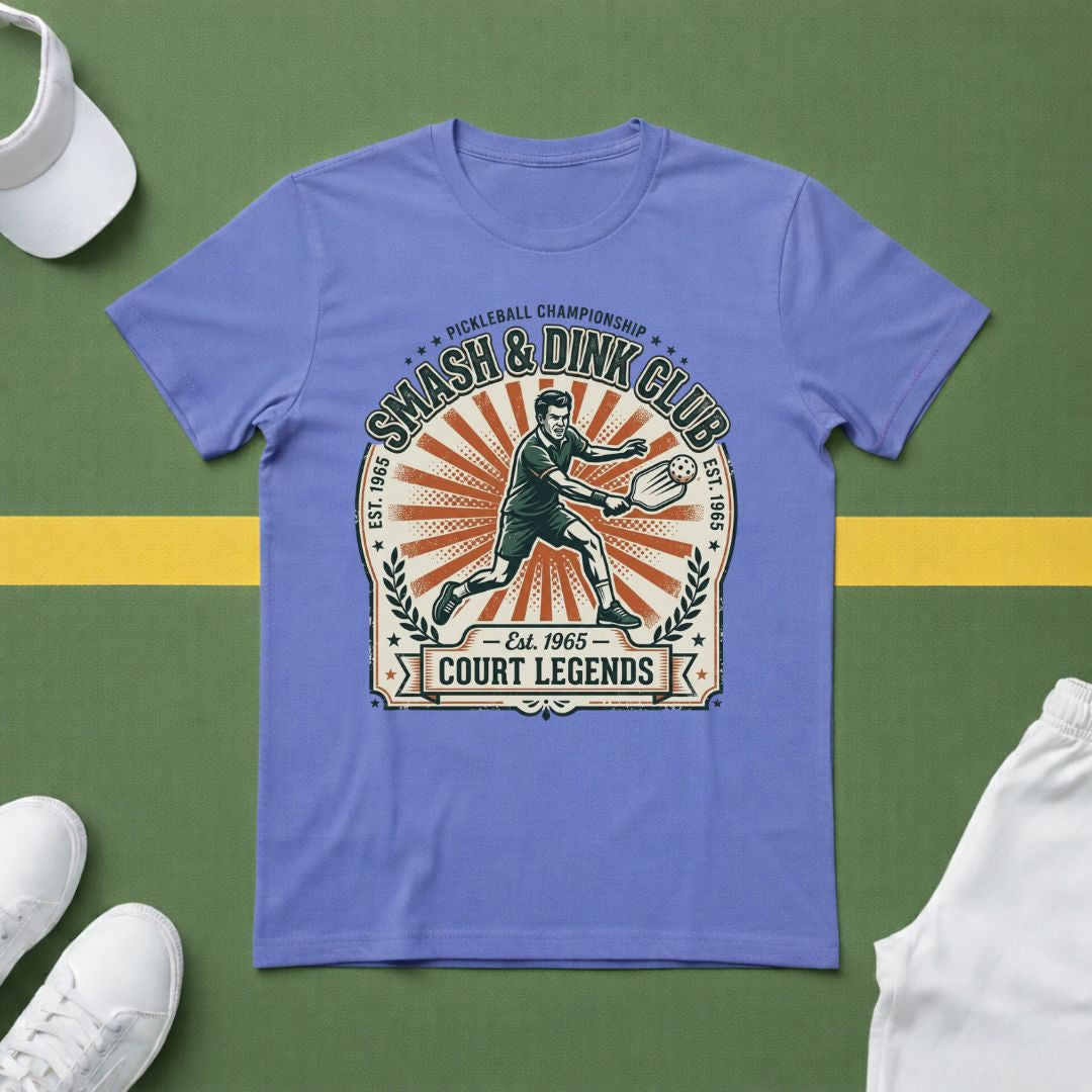 Smash & Dink Club Pickleball T-Shirt