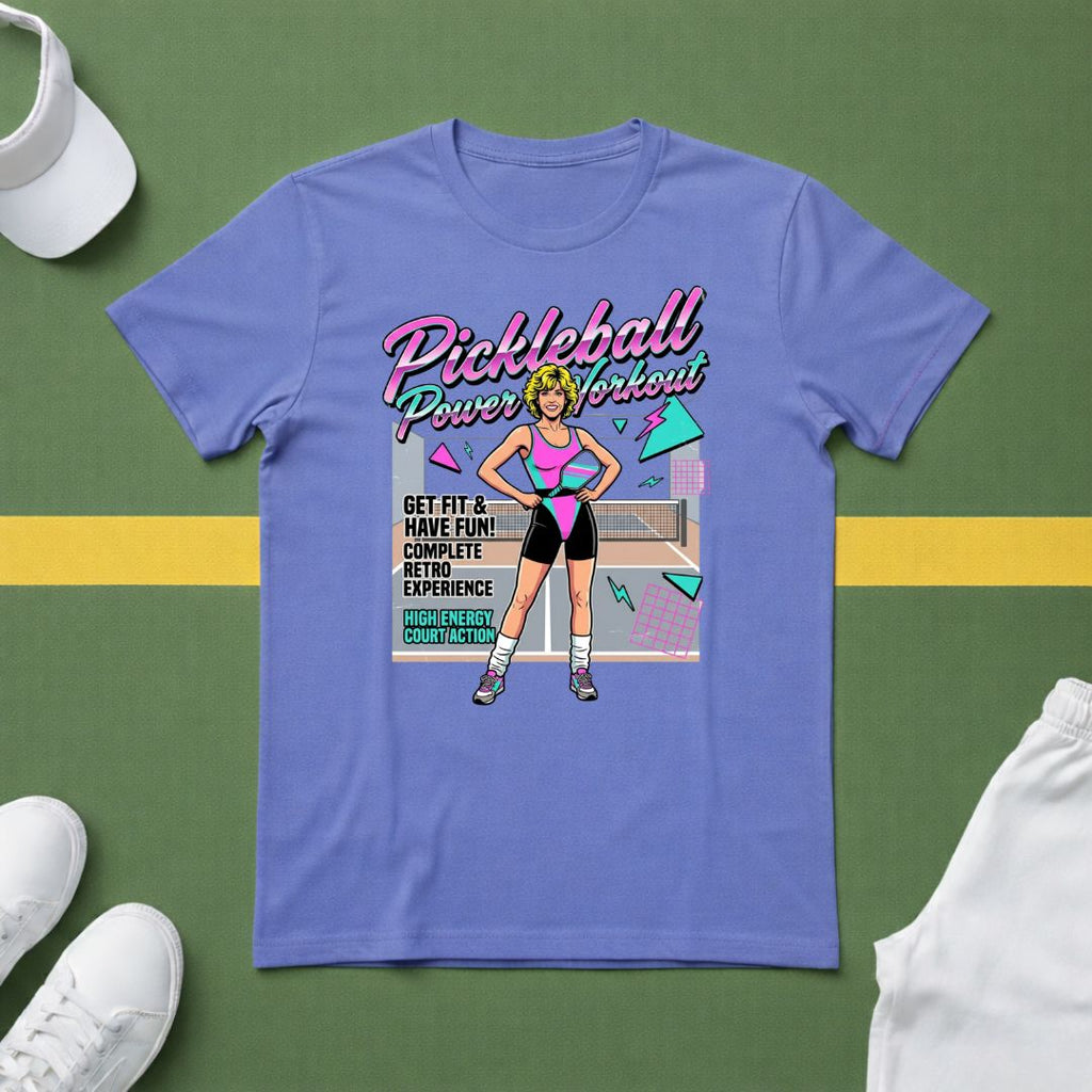 80's Pickleball Power T-Shirt