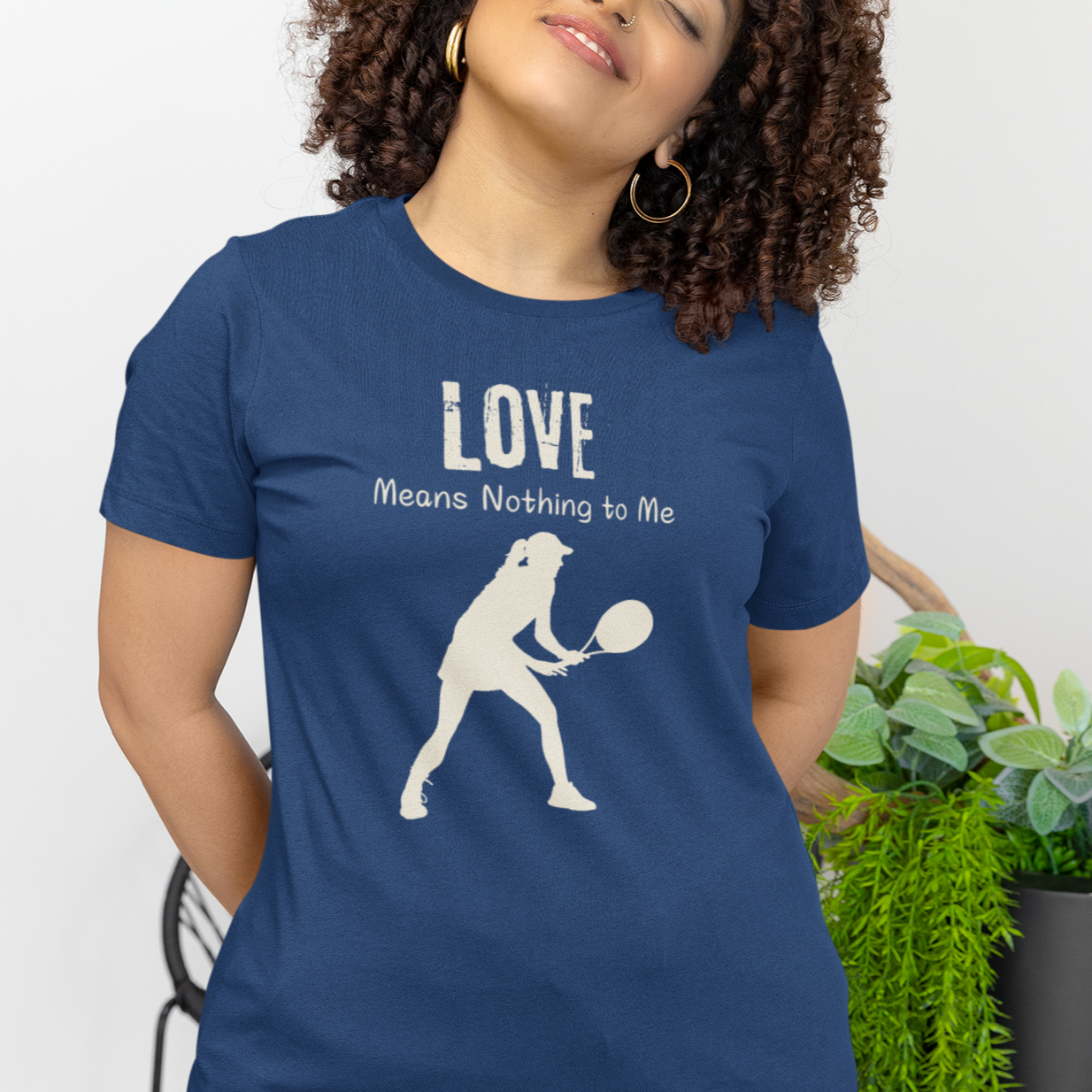 Love Means Nothing to Me Tennis Tee