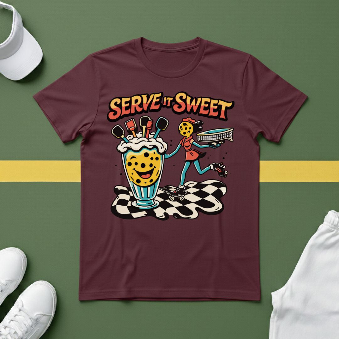 Serve it Sweet Pickleball T-Shirt