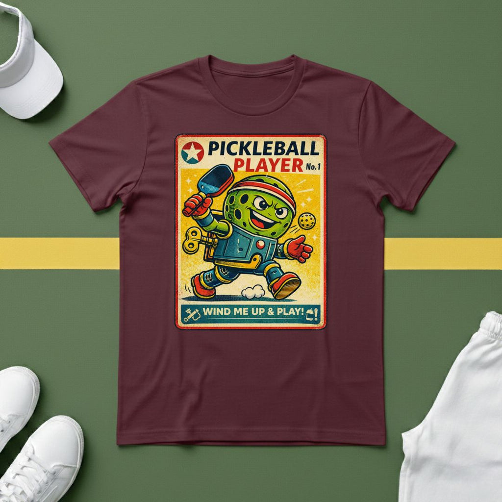 Pickleball Wind-Up Toy T-Shirt