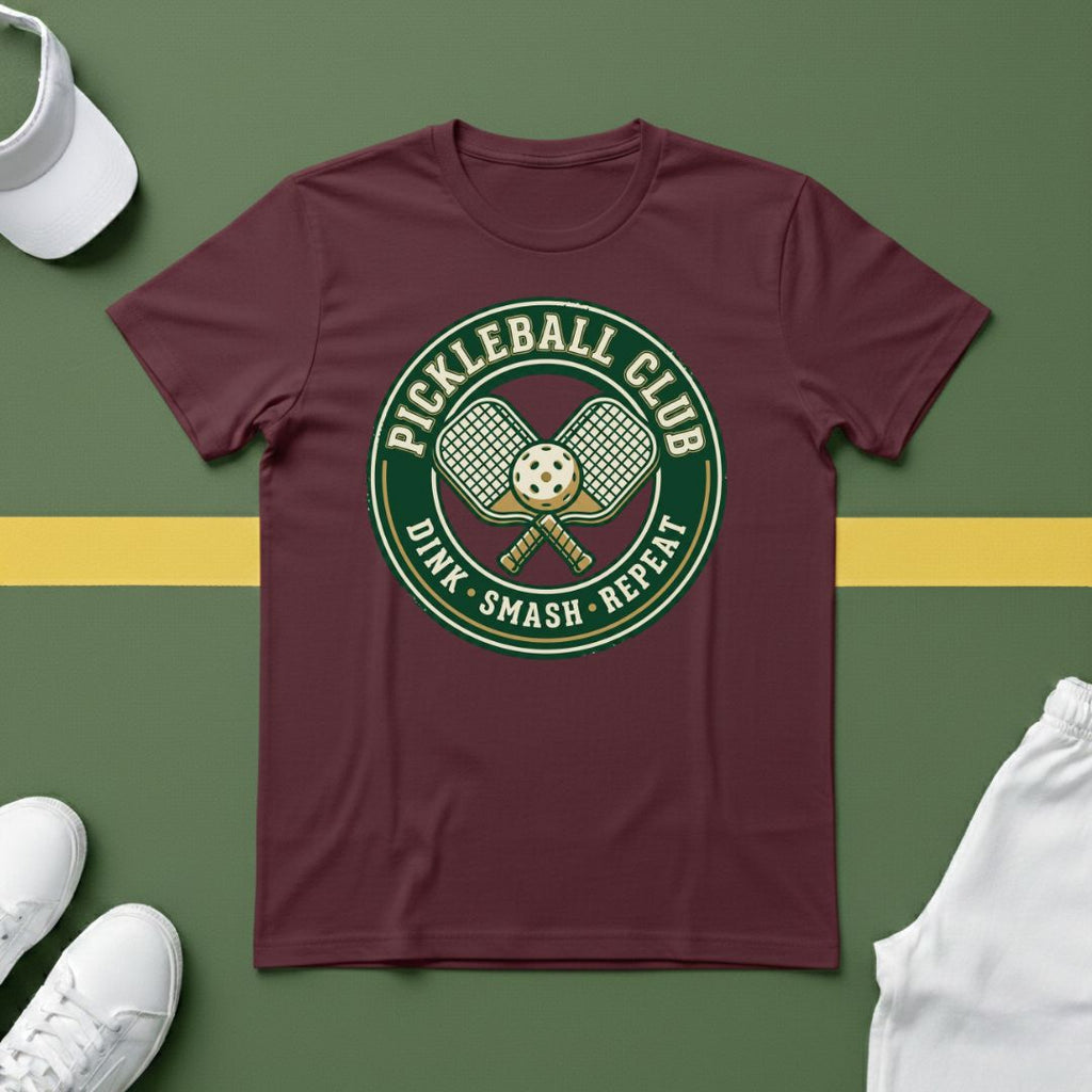 Dink. Smash. Repeat. Pickleball T-Shirt