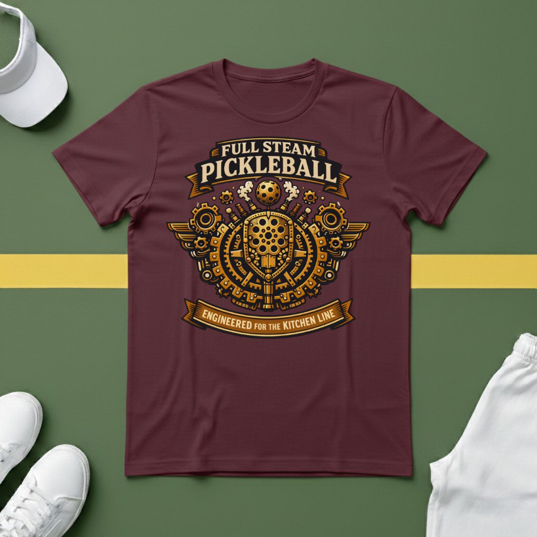 Full Steam Pickleball T-Shirt