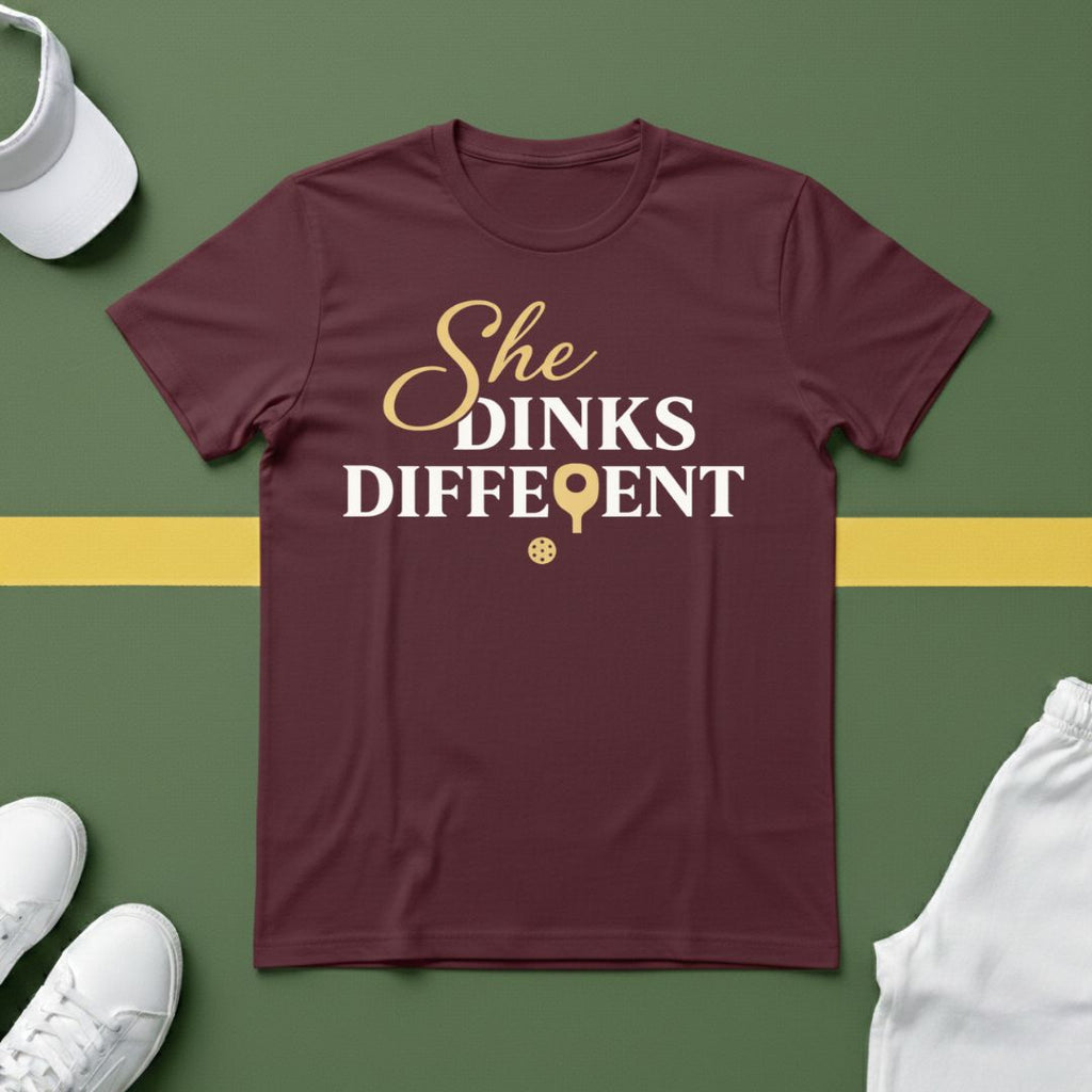 She Dinks Different T-Shirt
