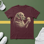 Golden Retriever Pickleball T-Shirt