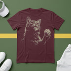 Cat Pickleball T-Shirt