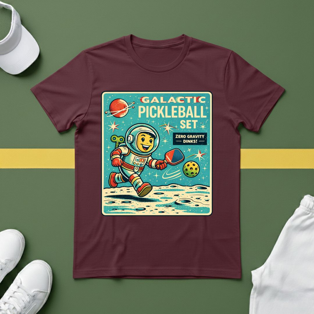 Galactic Pickleball Set T-Shirt