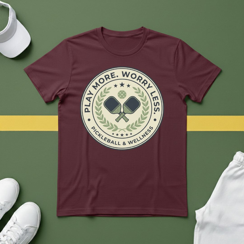 Play More. Worry Less T-Shirt