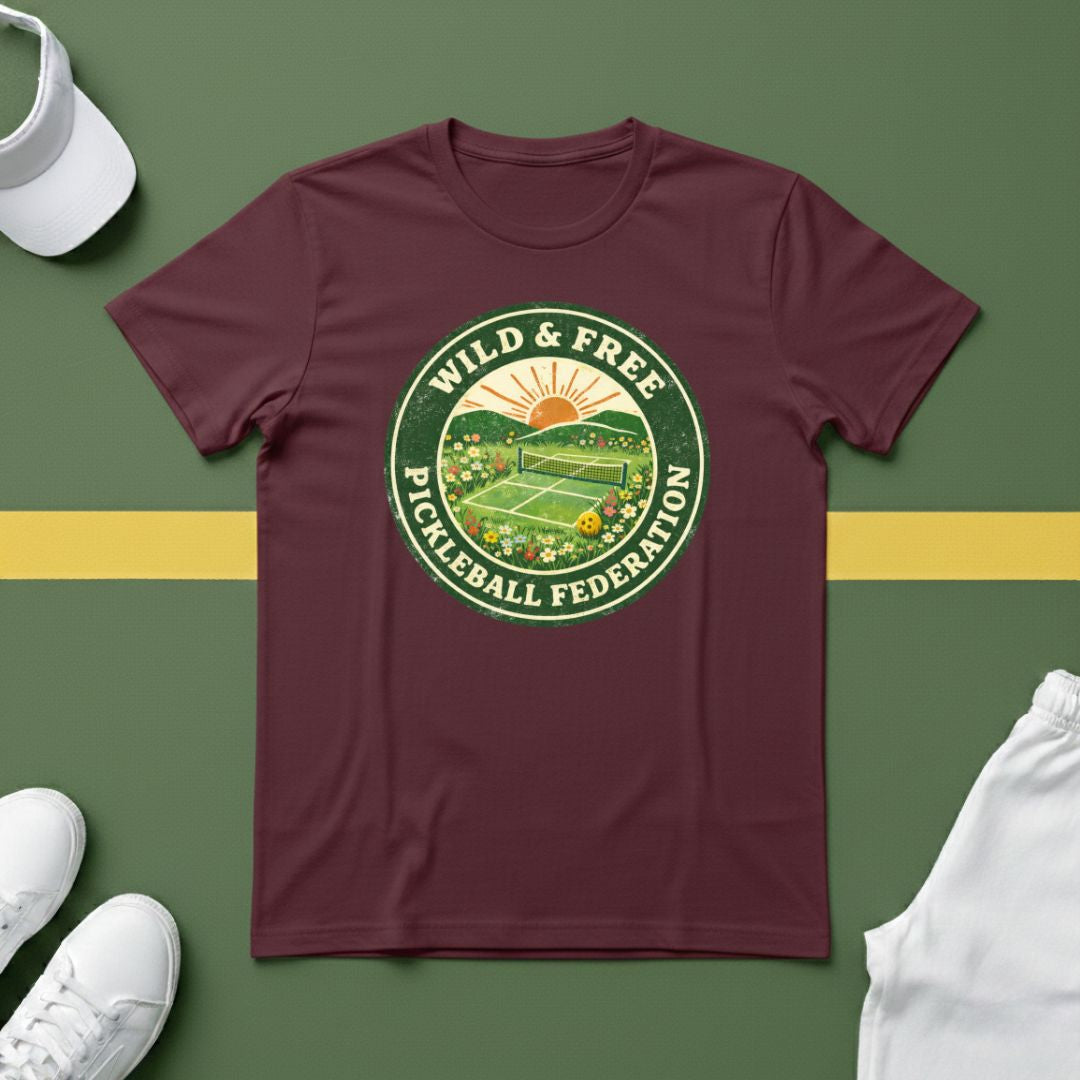 Wild & Free Pickleball Federation T-Shirt