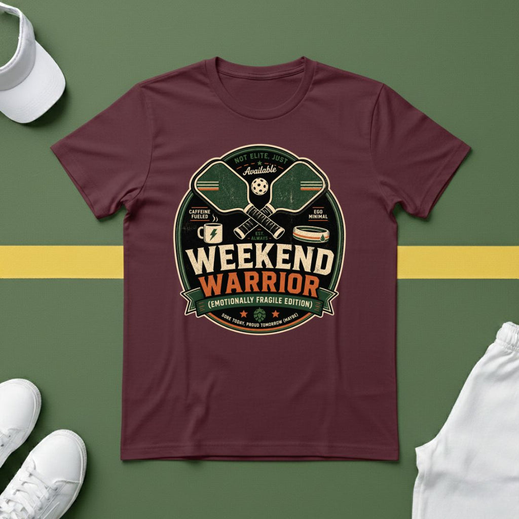 Pickleball Weekend Warrior T-Shirt