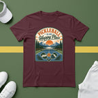 Pickleball is My Happy Place Mountains T-Shirt