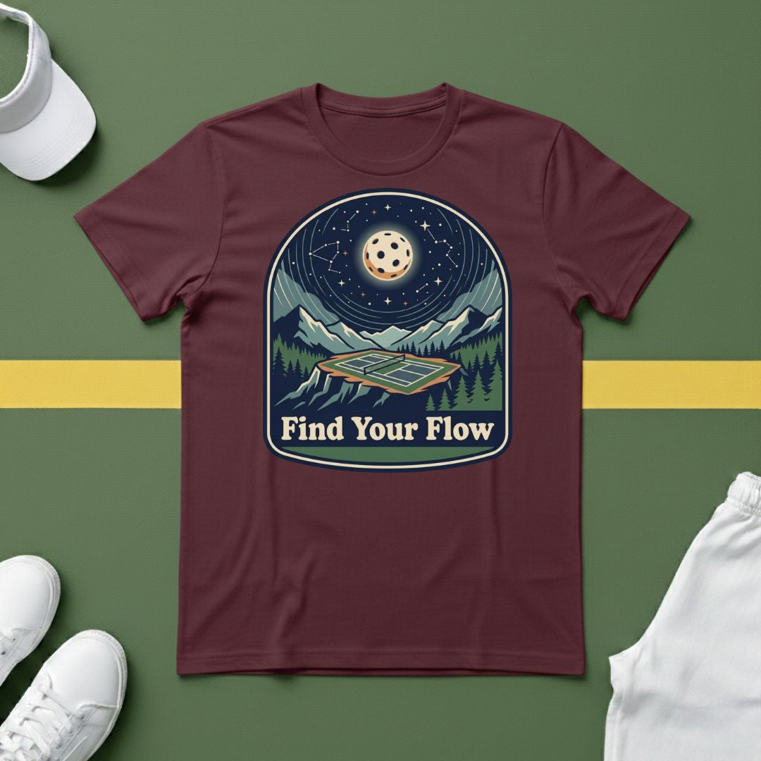 Find Your Flow Pickleball T-Shirt