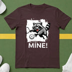 Mine! Funny Raccoon Pickleball T-Shirt