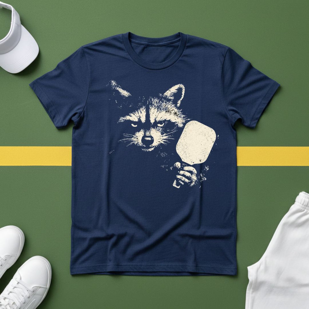Dark Raccoon Pickleball T-Shirt