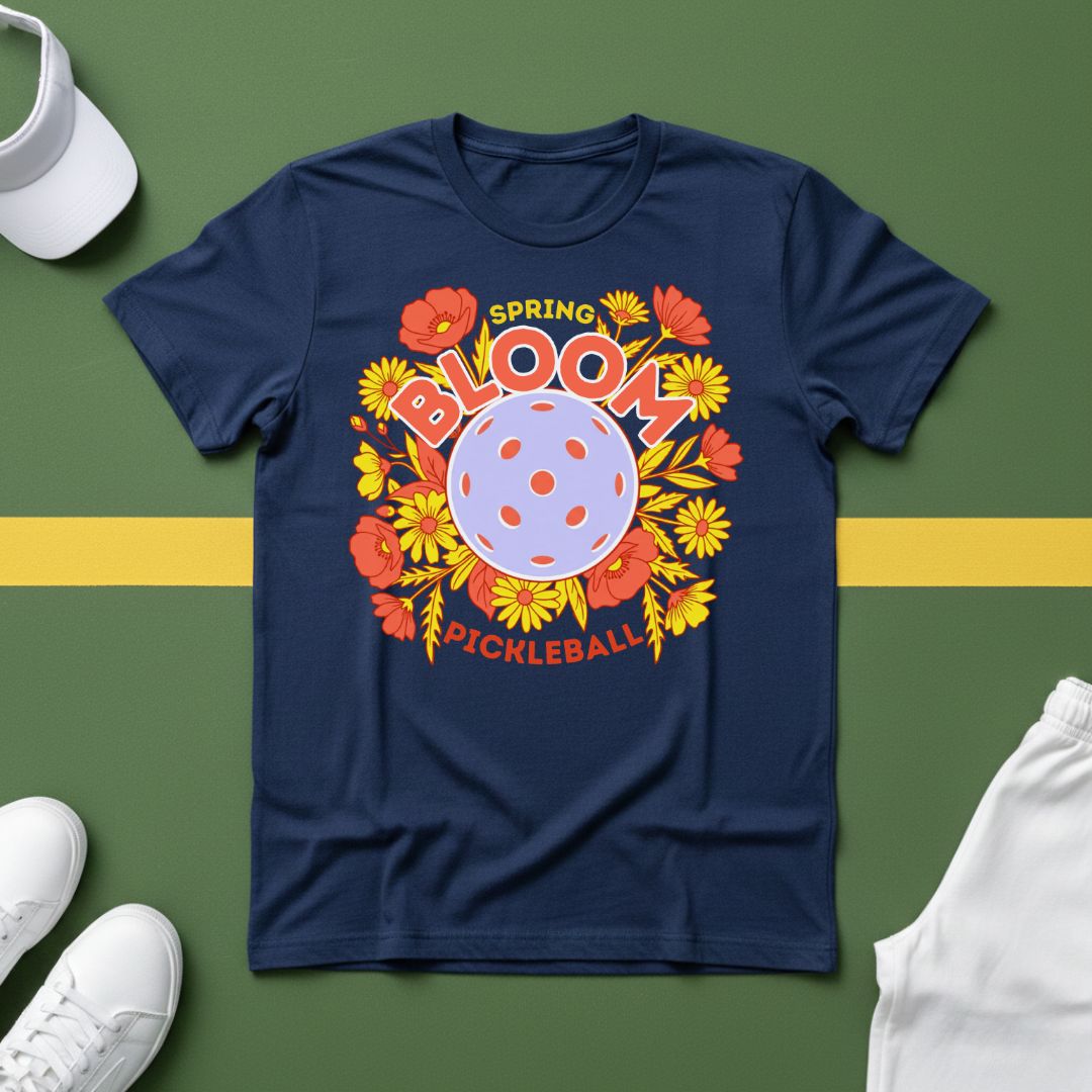 Spring Bloom Pickleball T-Shirt