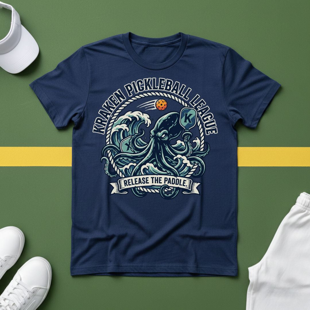 Kraken Pickleball League T-Shirt