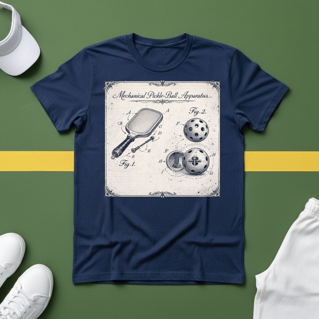 Pickleball Mechanical Apparatus T-Shirt