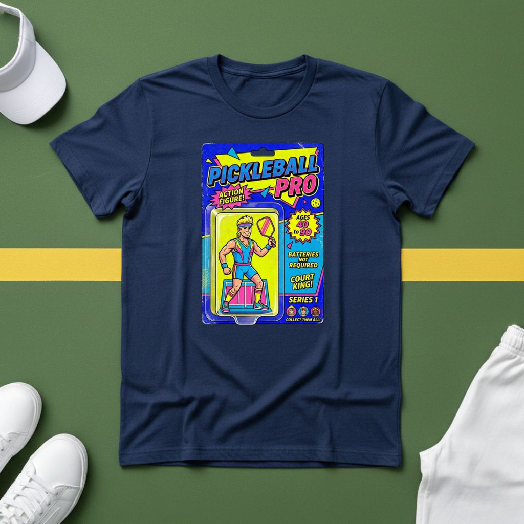 Pickleball Action Figure T-Shirt