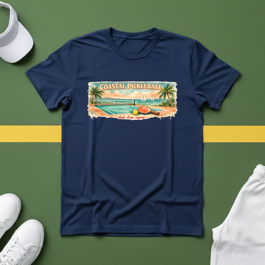 Coastal Pickleball T-Shirt
