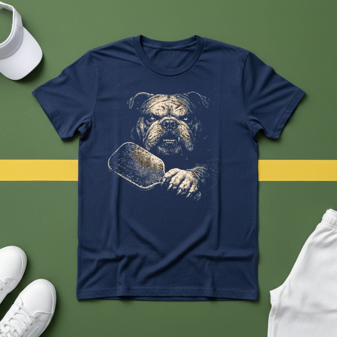 Dark Bulldog Pickleball T-Shirt
