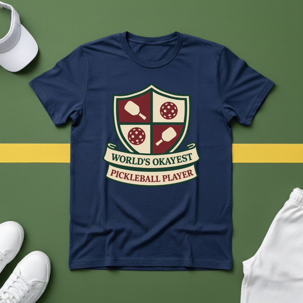 World's Okayest Pickleball Player T-Shirt