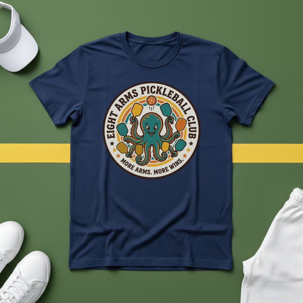 Eight Arm Pickleball Club T-Shirt