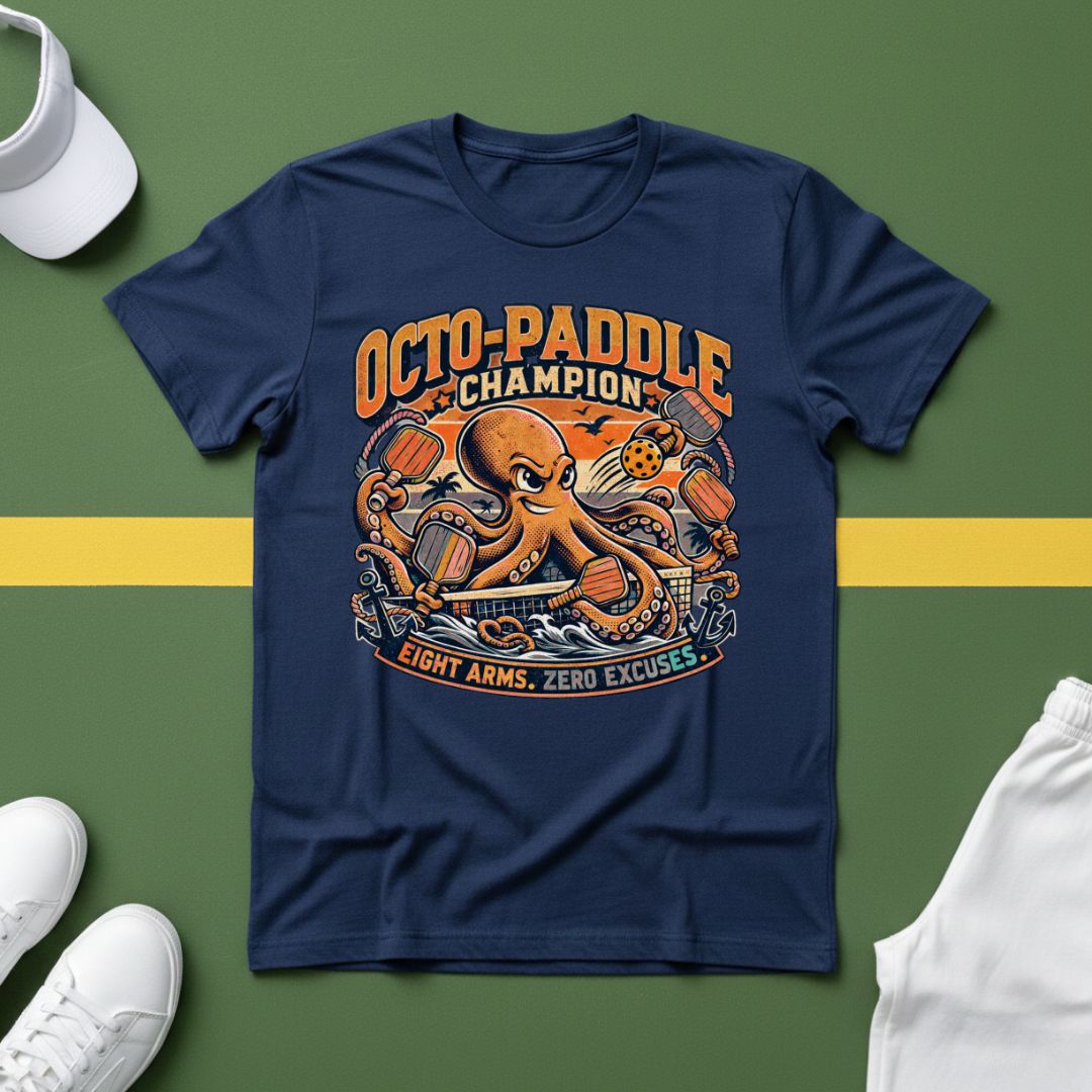 Octa-Paddle Pickleball T-Shirt