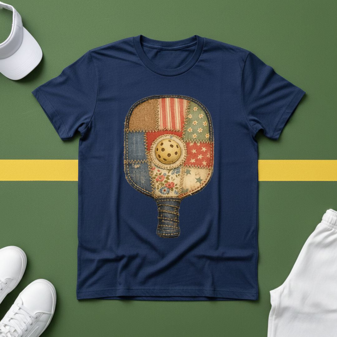 Quilted Style Pickleball Paddle (Actually Printed, not Quilted)