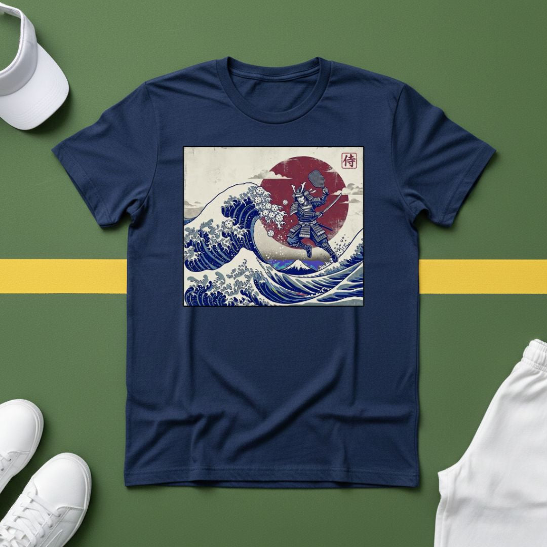 Japanese Pickleball Wave T-Shirt