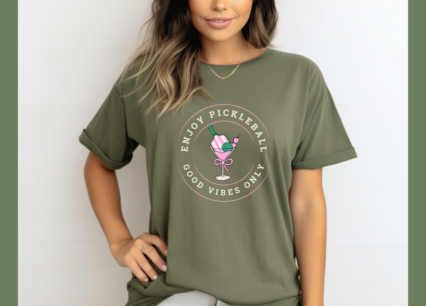 Pickleball Good Vibes Only Tee