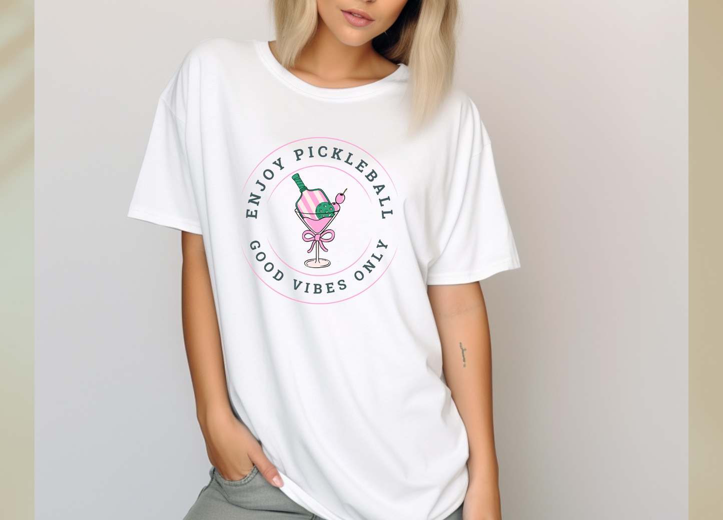 Pickleball Good Vibes Only Tee