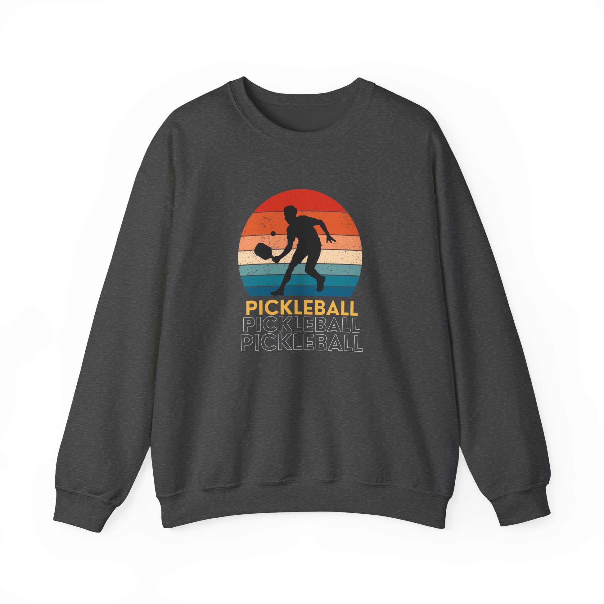 Pickleball Retro Sun Sweatshirt