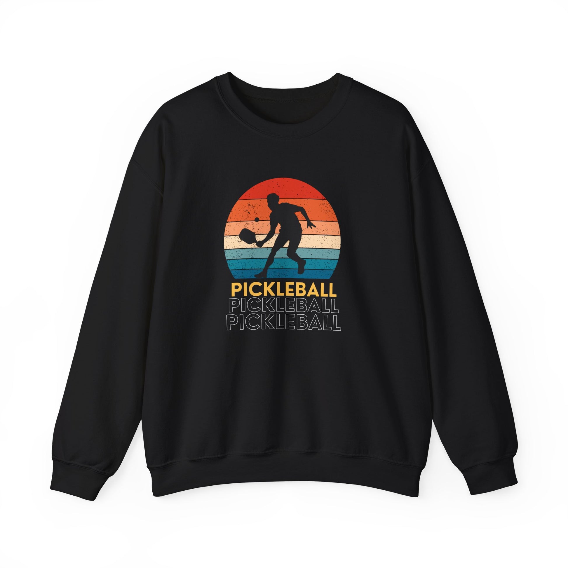 Pickleball Retro Sun Sweatshirt