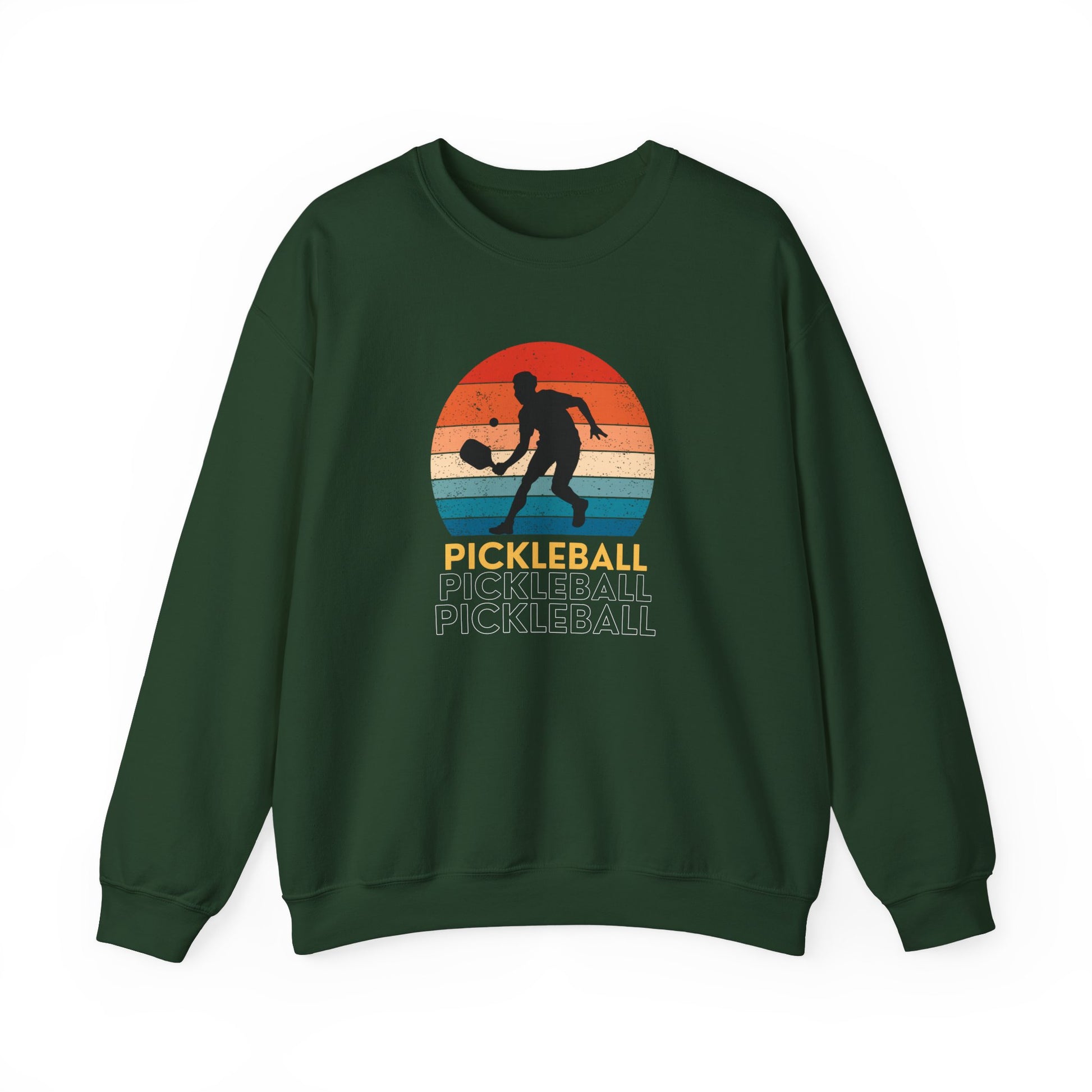 Pickleball Retro Sun Sweatshirt