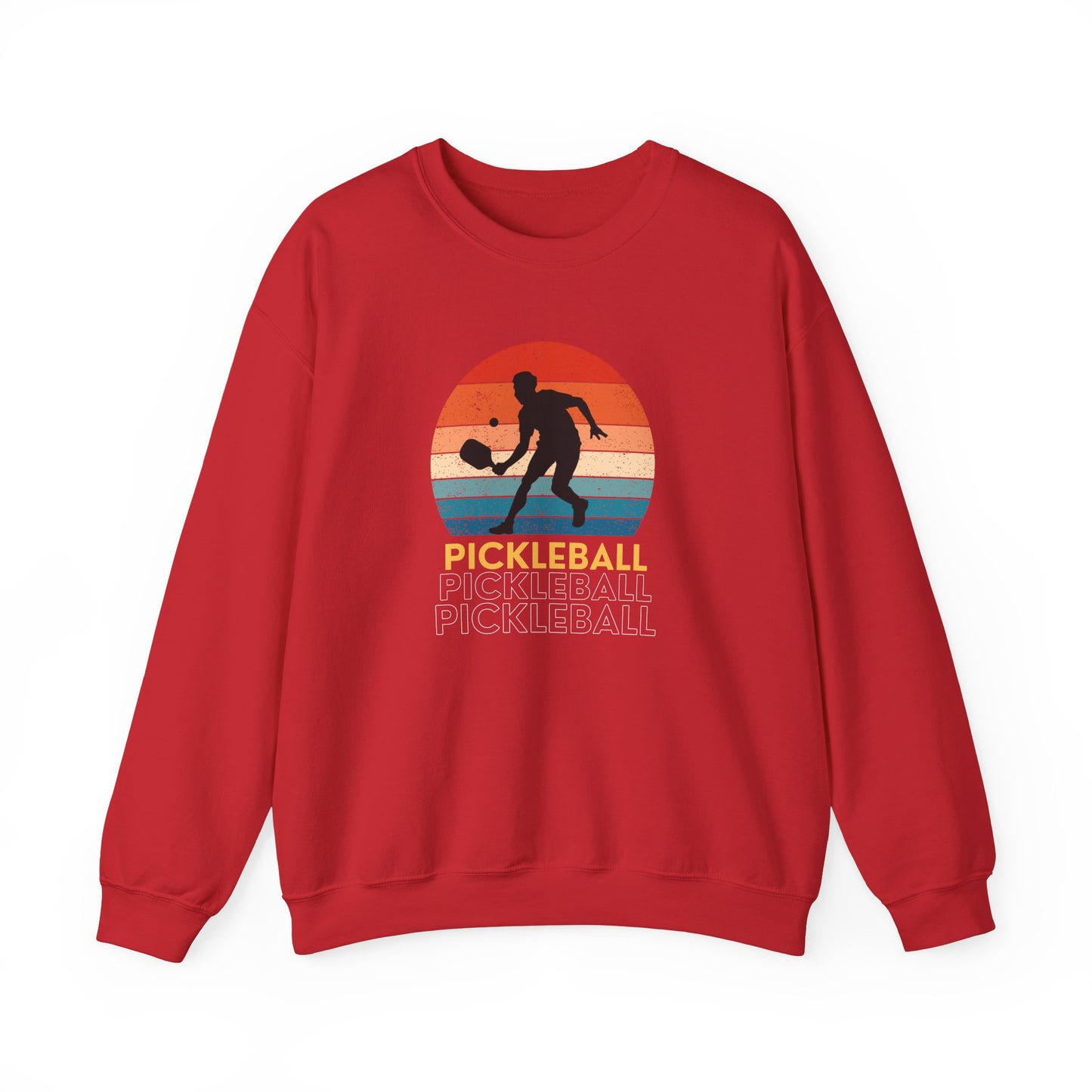 Pickleball Retro Sun Sweatshirt