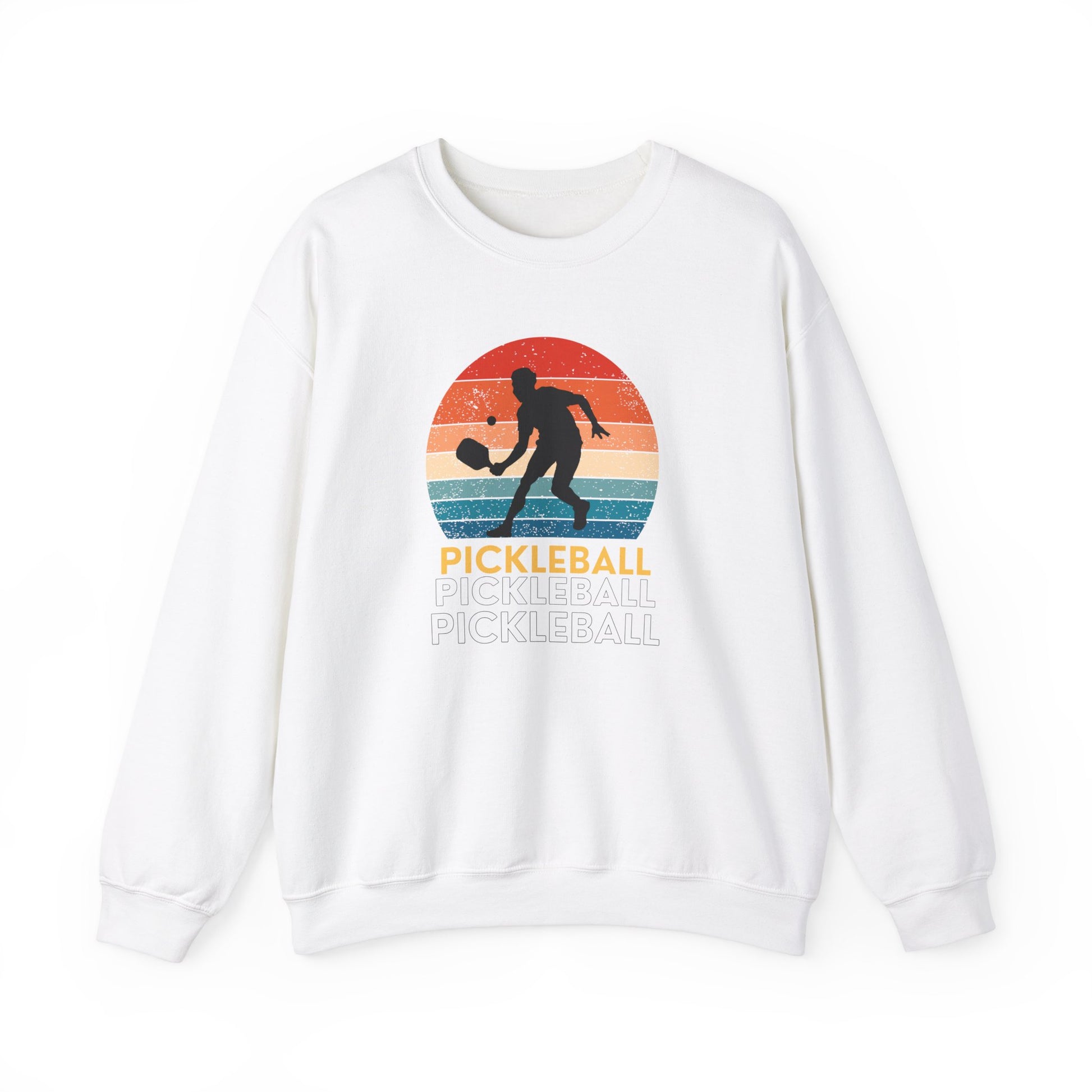 Pickleball Retro Sun Sweatshirt