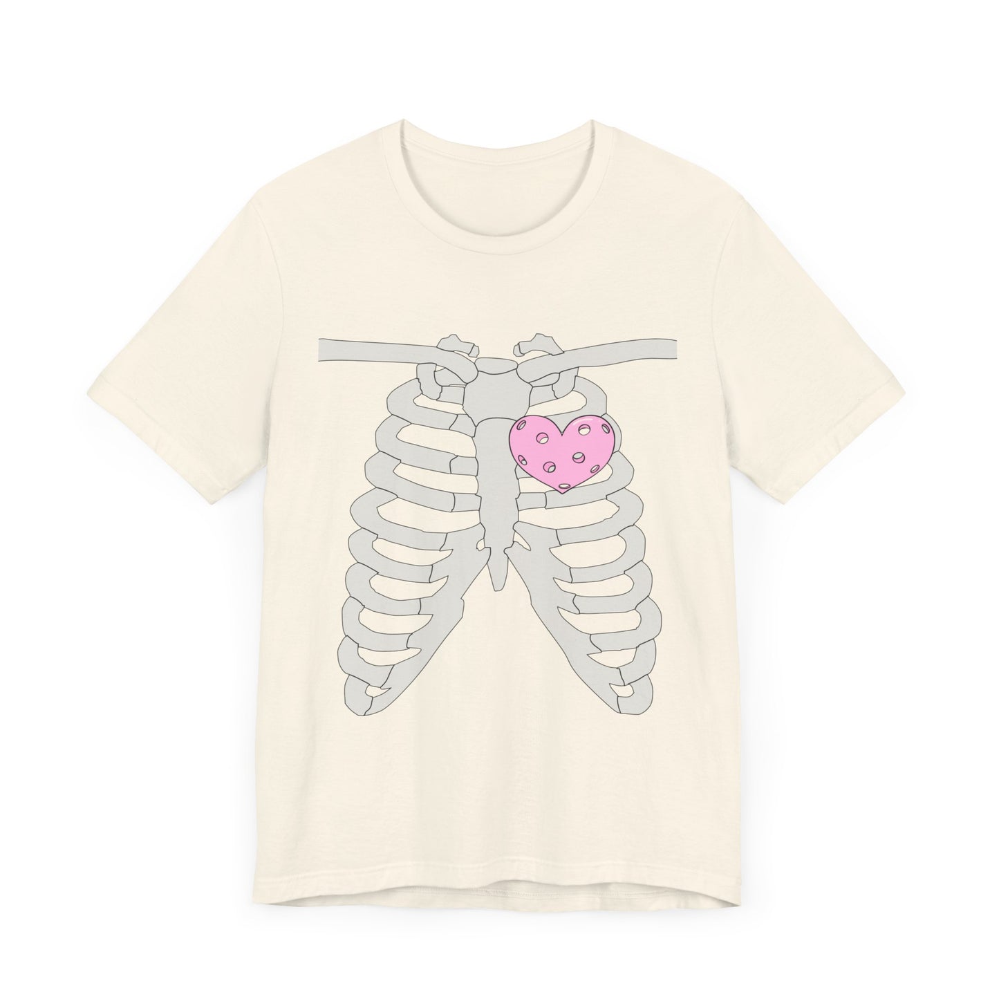 Skeleton Pickleball Love T-Shirt