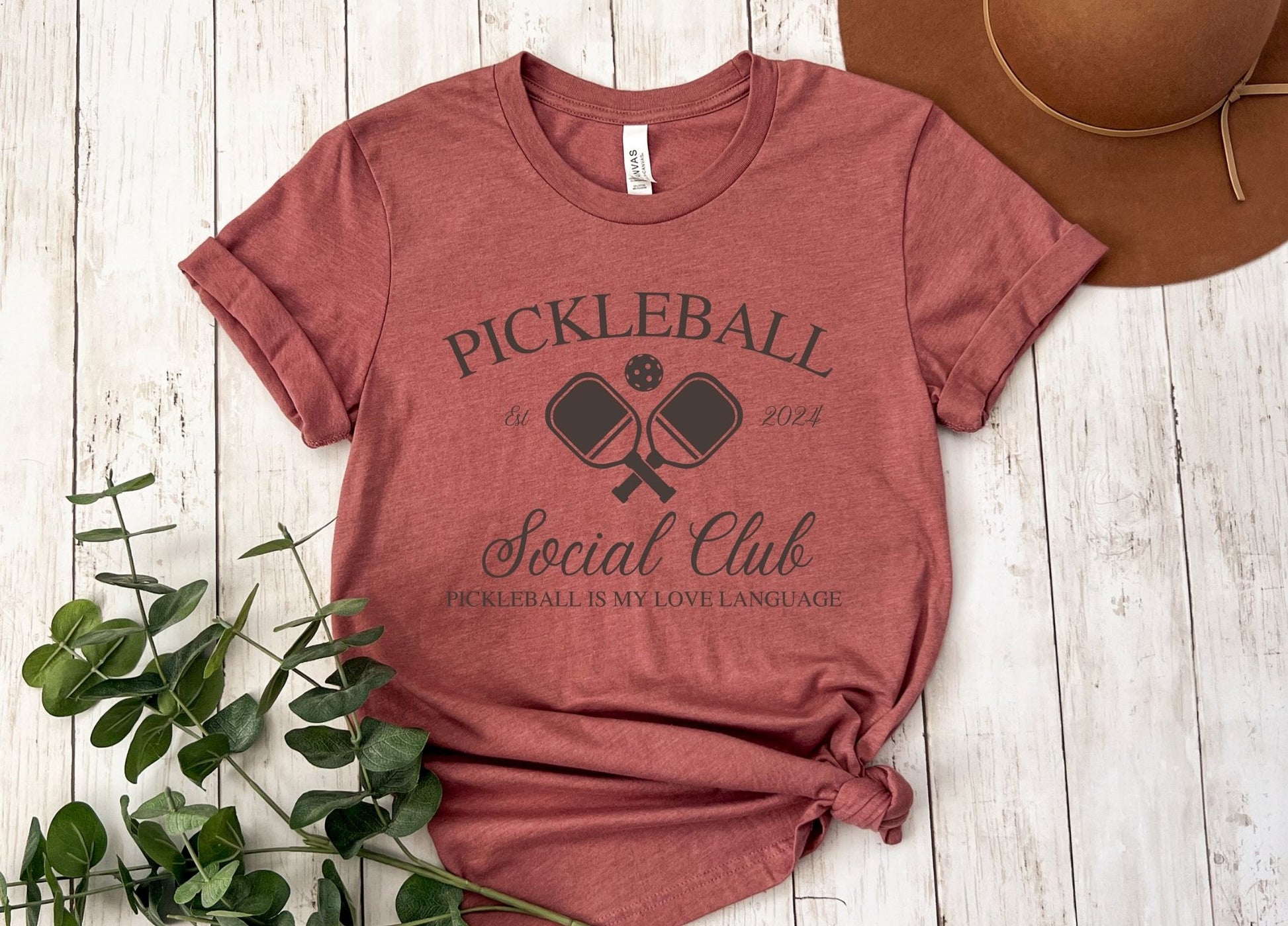 Pickleball Social Club tshirt