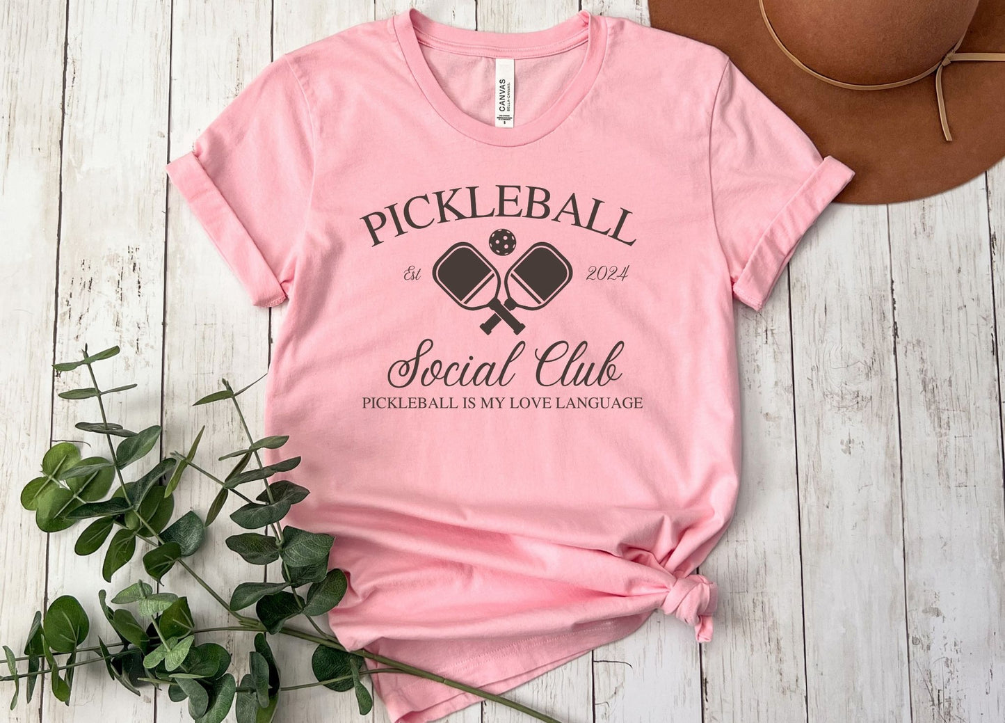 Pickleball Social Club tshirt