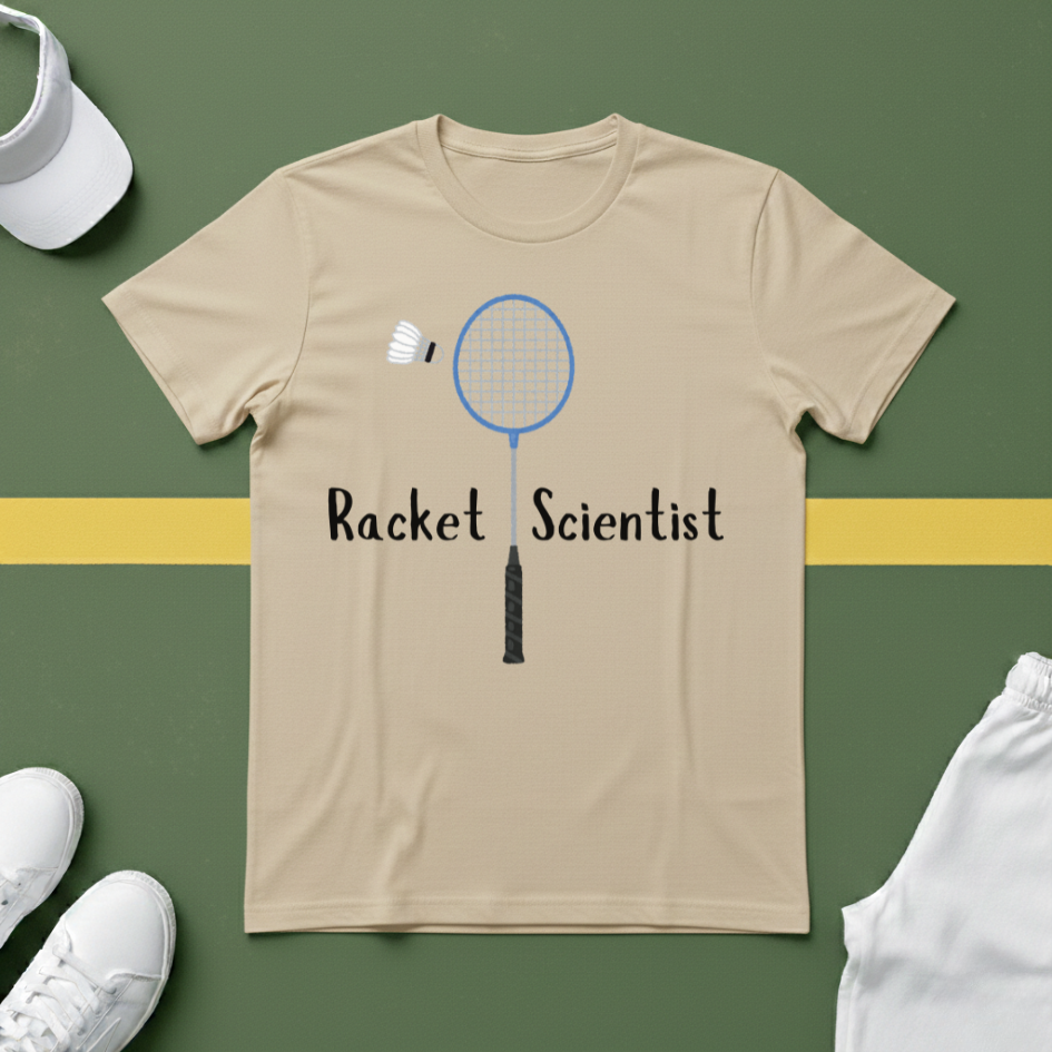 Racket Scientist - Badminton T-Shirt