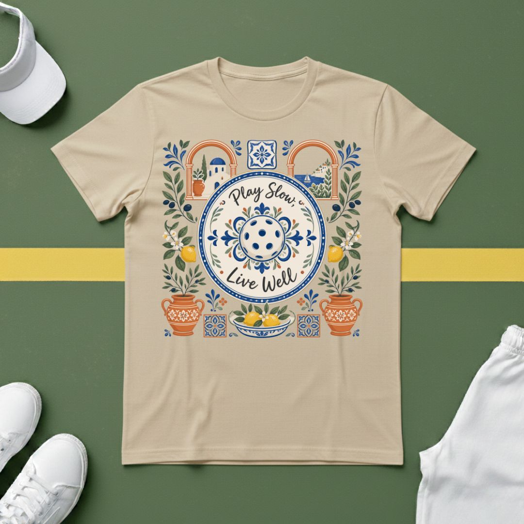 Greek Pickleball T-Shirt