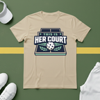 This is Her Court Pickleball T-Shirt