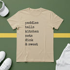 Pickleball Lingo Unisex Softstyle T-Shirt, Sporty Tee, Casual Wear, Gift for Pickleball Lovers, Birthday Gift,