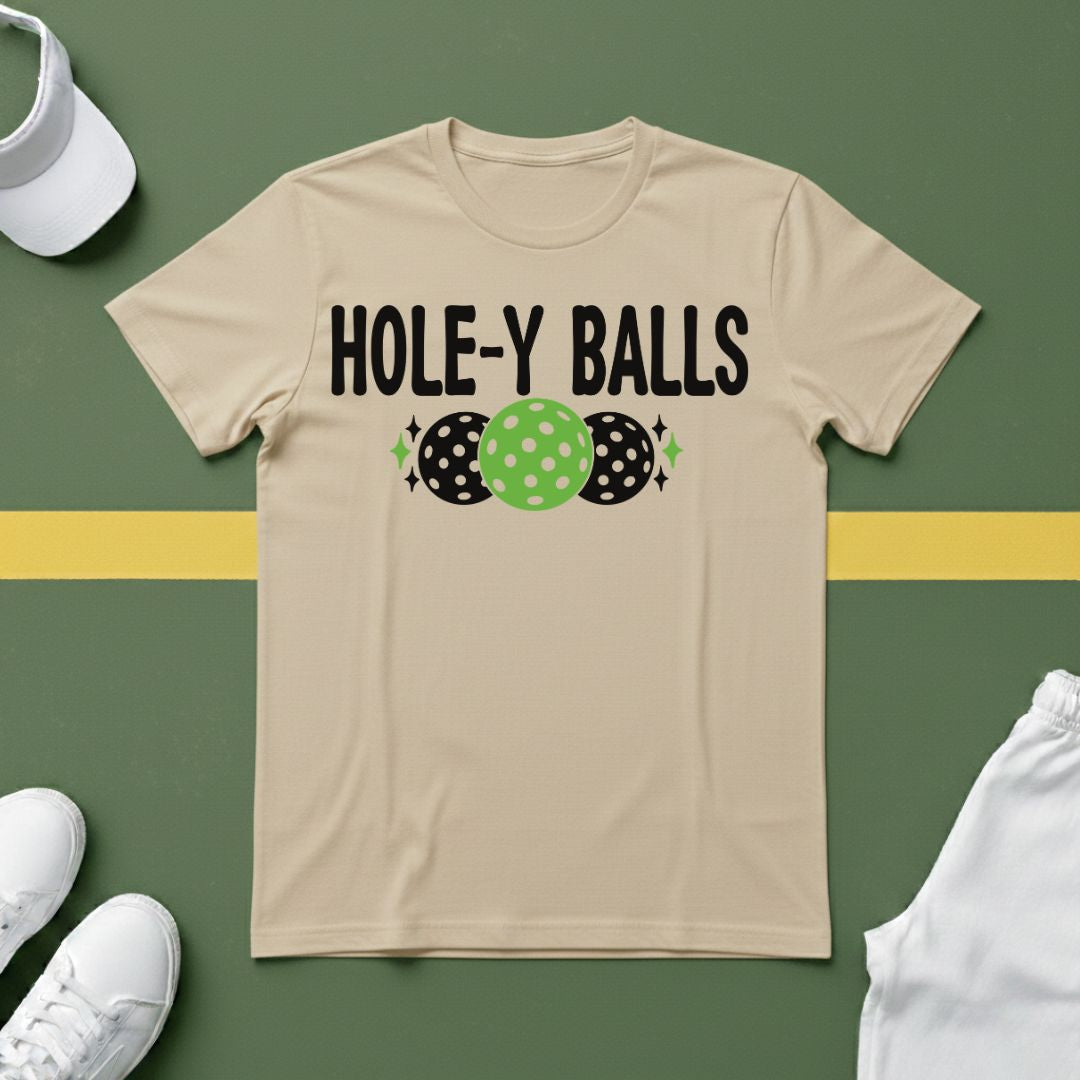 Hole-y Balls Pickleball T-Shirt