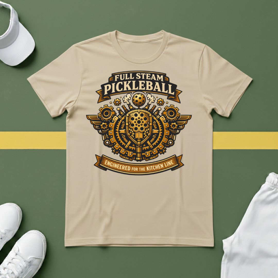Full Steam Pickleball T-Shirt