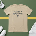 Yes, it's a Real Sport Pickleball T-Shirt