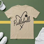 Pickleball Heart T-Shirt